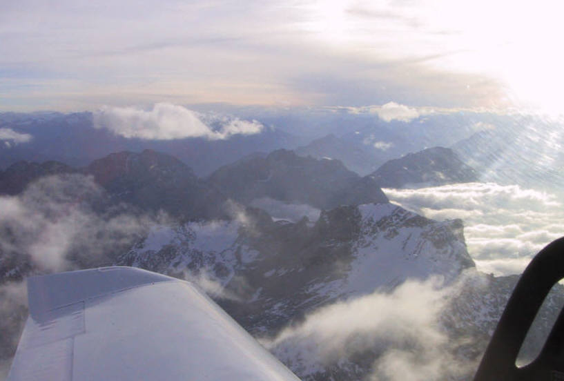 F�ssener Alpen aus der Vogelperspektive